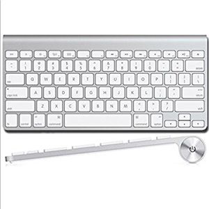 Apple wireless keyboard and trackpad
